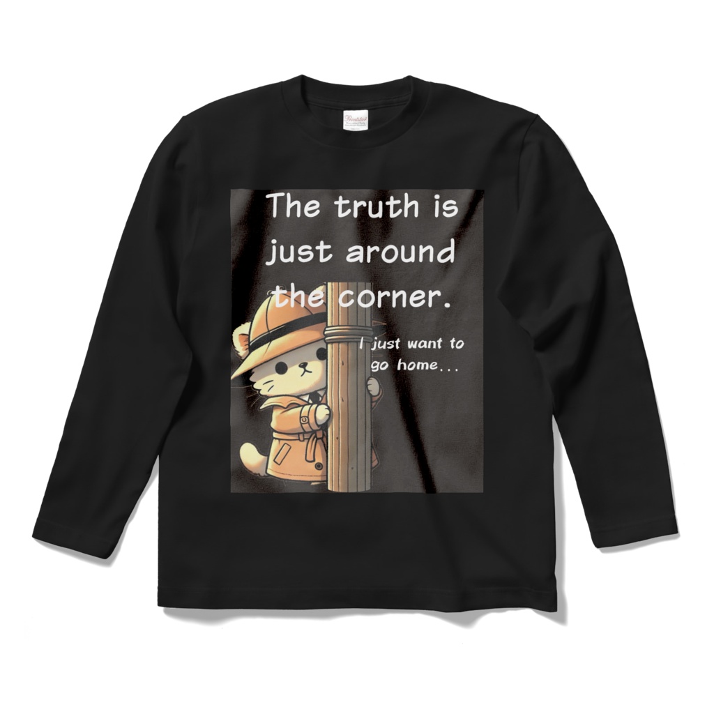 ちょっと疲れ気味の探偵ネコ