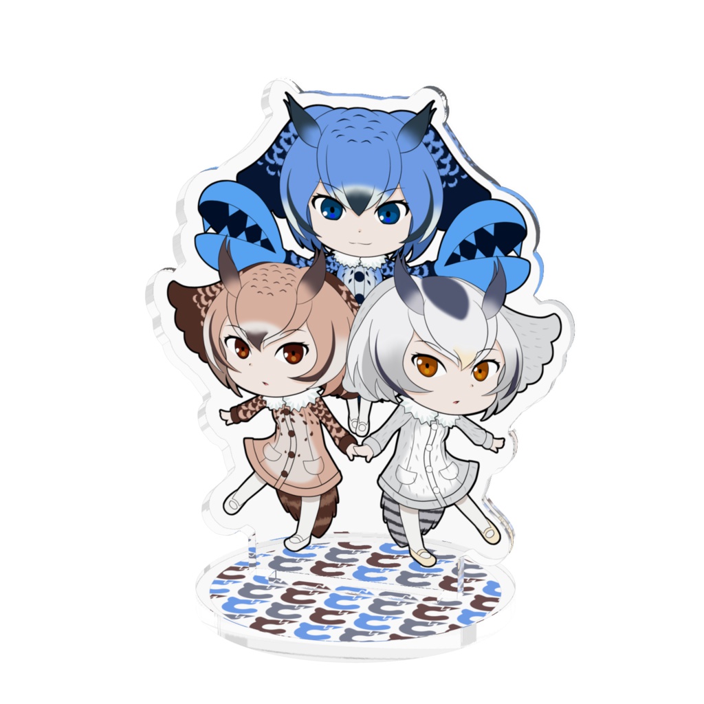 ひこうきトリオアクリルフィギュア
