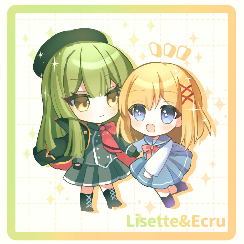 【受注販売】リゼット&エクルのアクリルグッズ