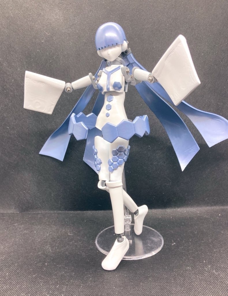 機械×妖怪フィギュア「雪女」(組み立てキット)