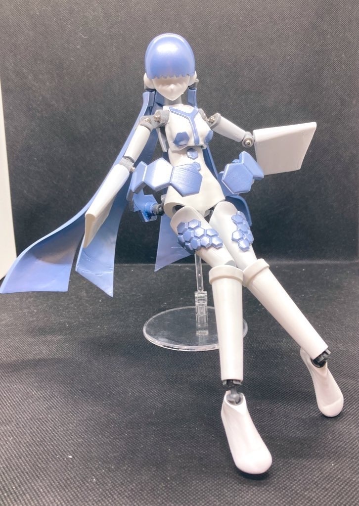 機械×妖怪フィギュア「雪女」(組み立てキット)