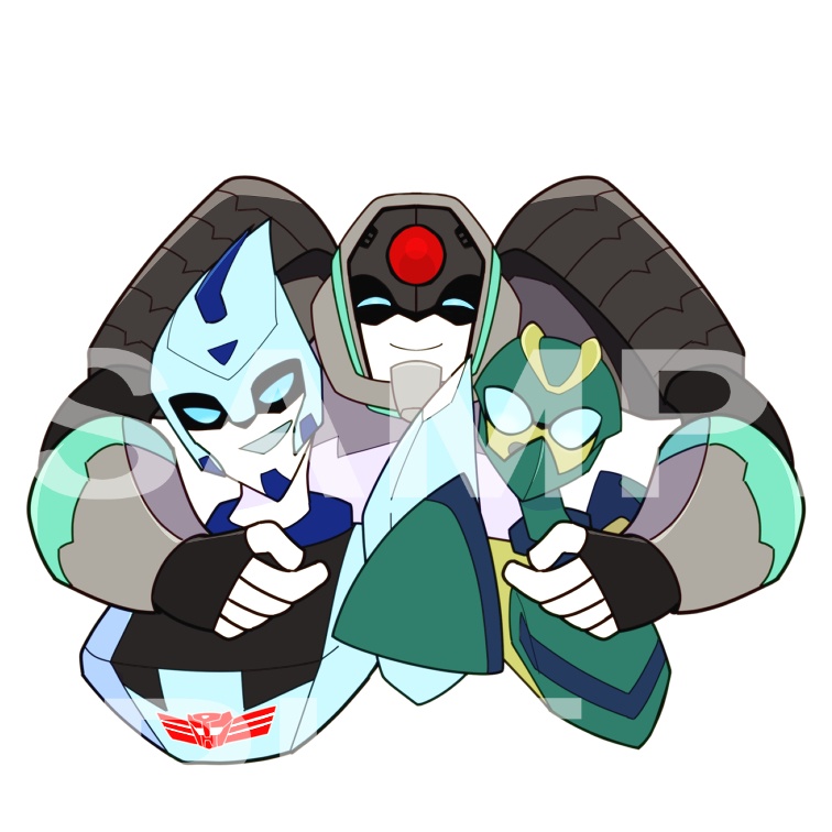 ブラー&ロングアーム&ワスプ アクリルスタンド