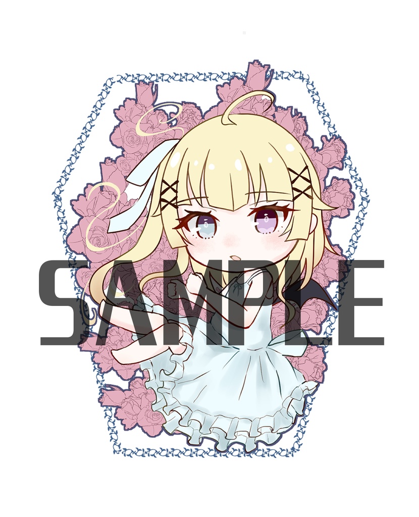 月城クロア アクリルキーホルダー(リニューアル)