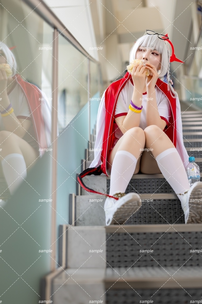 ブルーアーカイブ ハルナ 体操服 コスプレ写真集