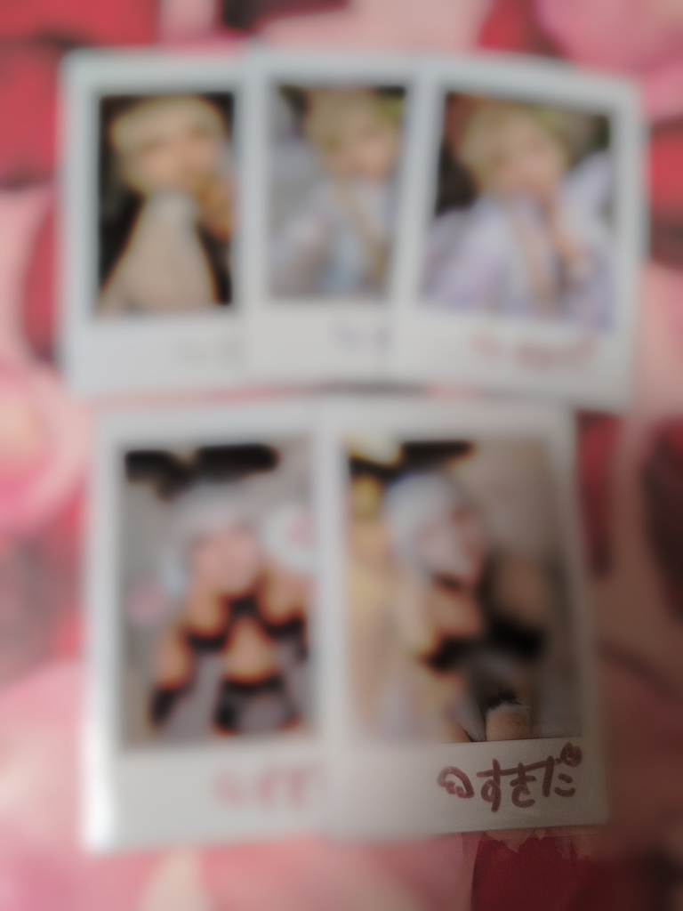 被り無し ランダムチェキ