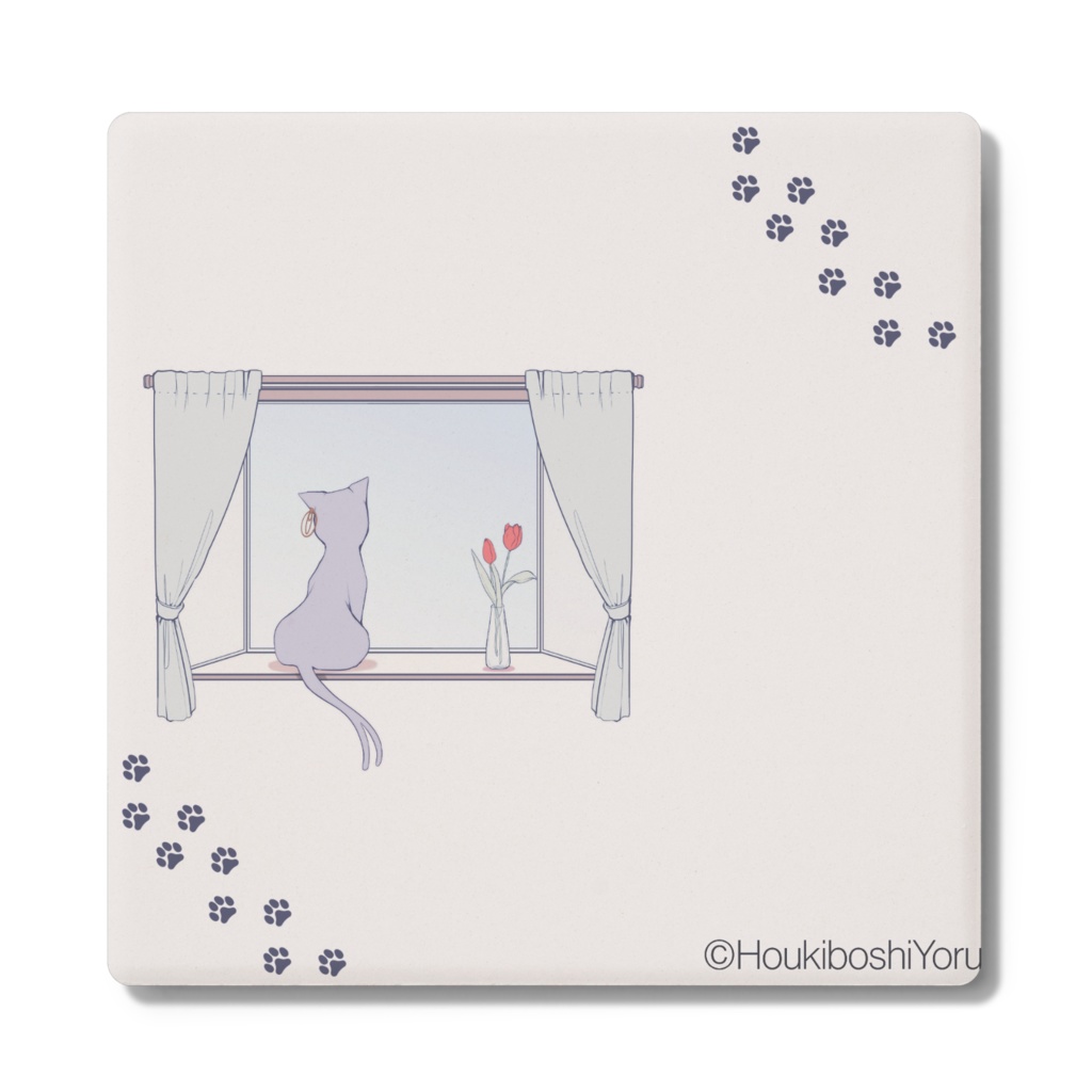 コースター(よるねこ)