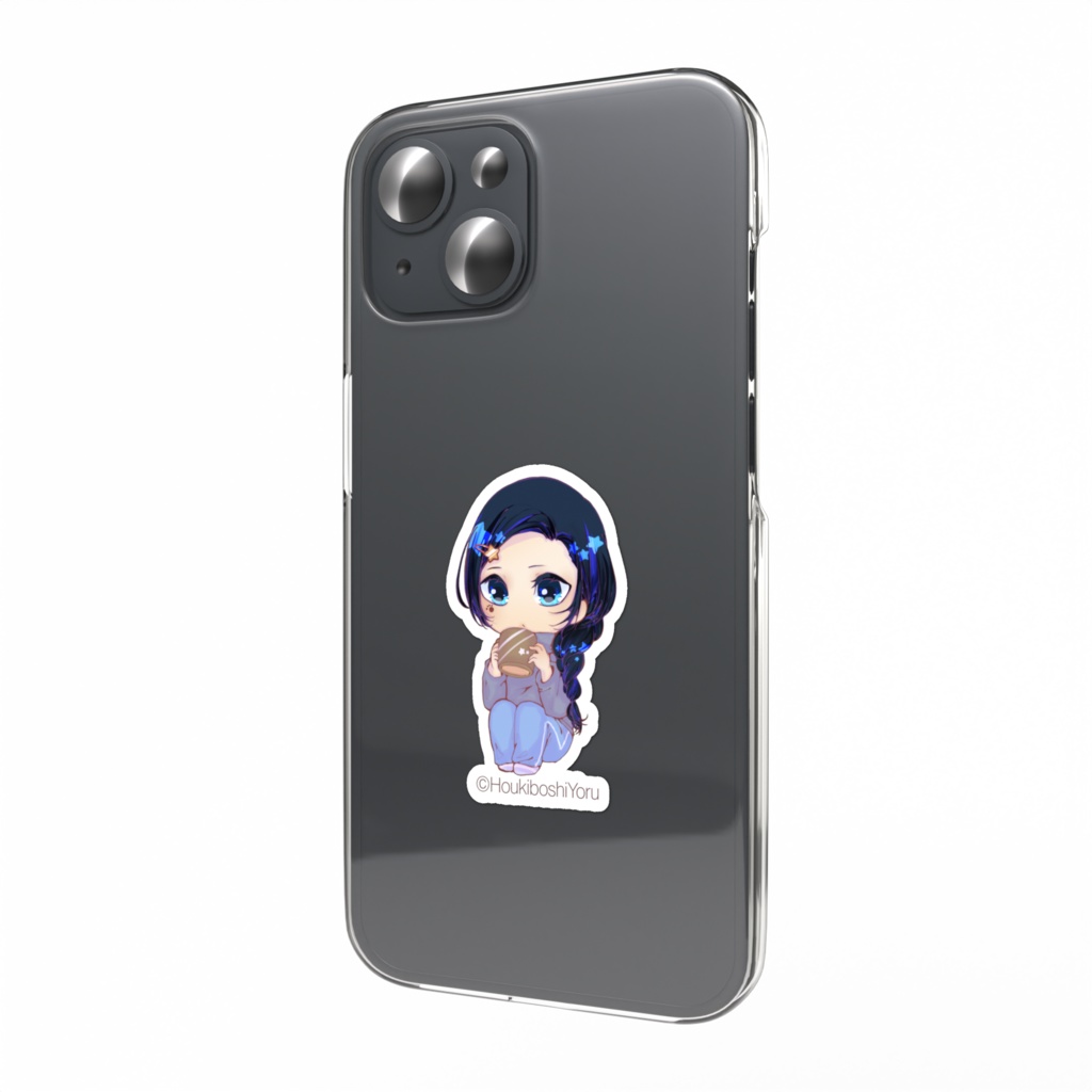 スマホステッカー（ヨルやすみ）