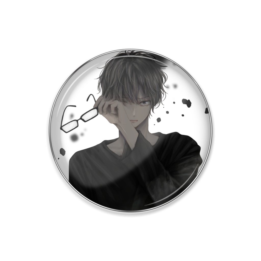 すずめくん ヤンデレ ピンバッジ (A)