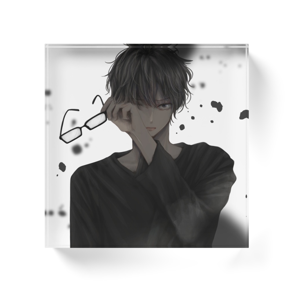 すずめくん ヤンデレ アクリルブロック (A)