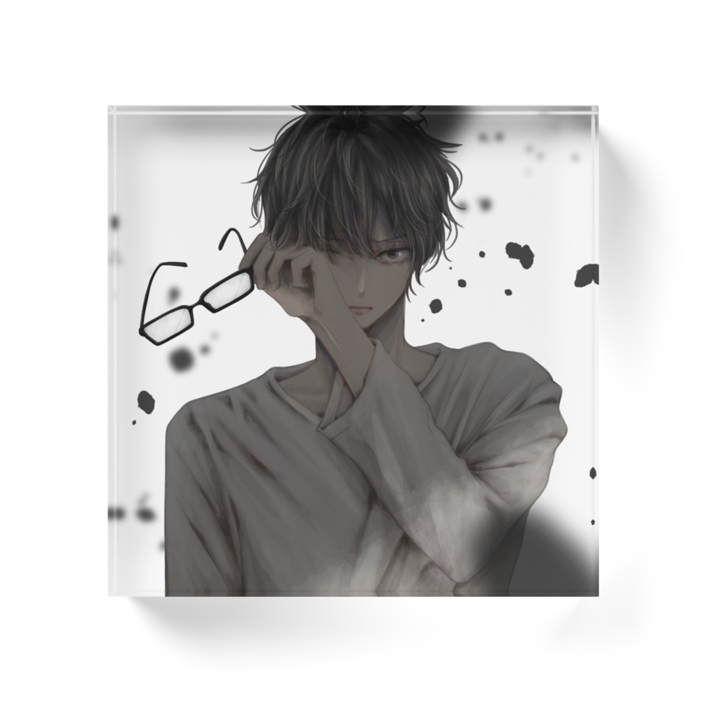 すずめくん ヤンデレ アクリルブロック (B)