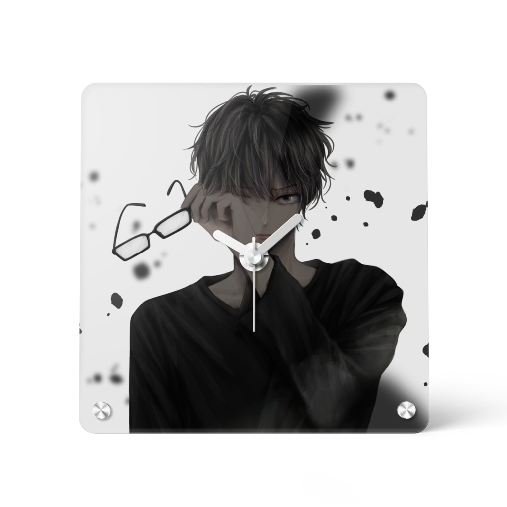 すずめくん ヤンデレ アクリル時計 (A)