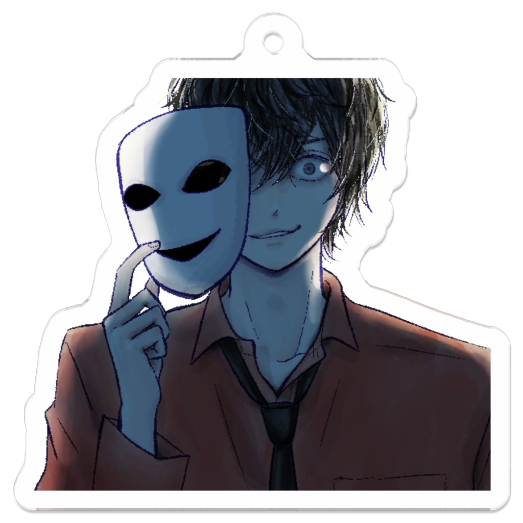 すずめくん サイコパス アクキー (赤)