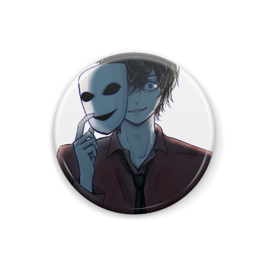 すずめくん サイコパス 缶バッジ