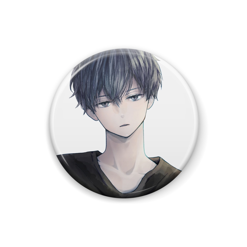 すずめくん 青年 缶バッジ