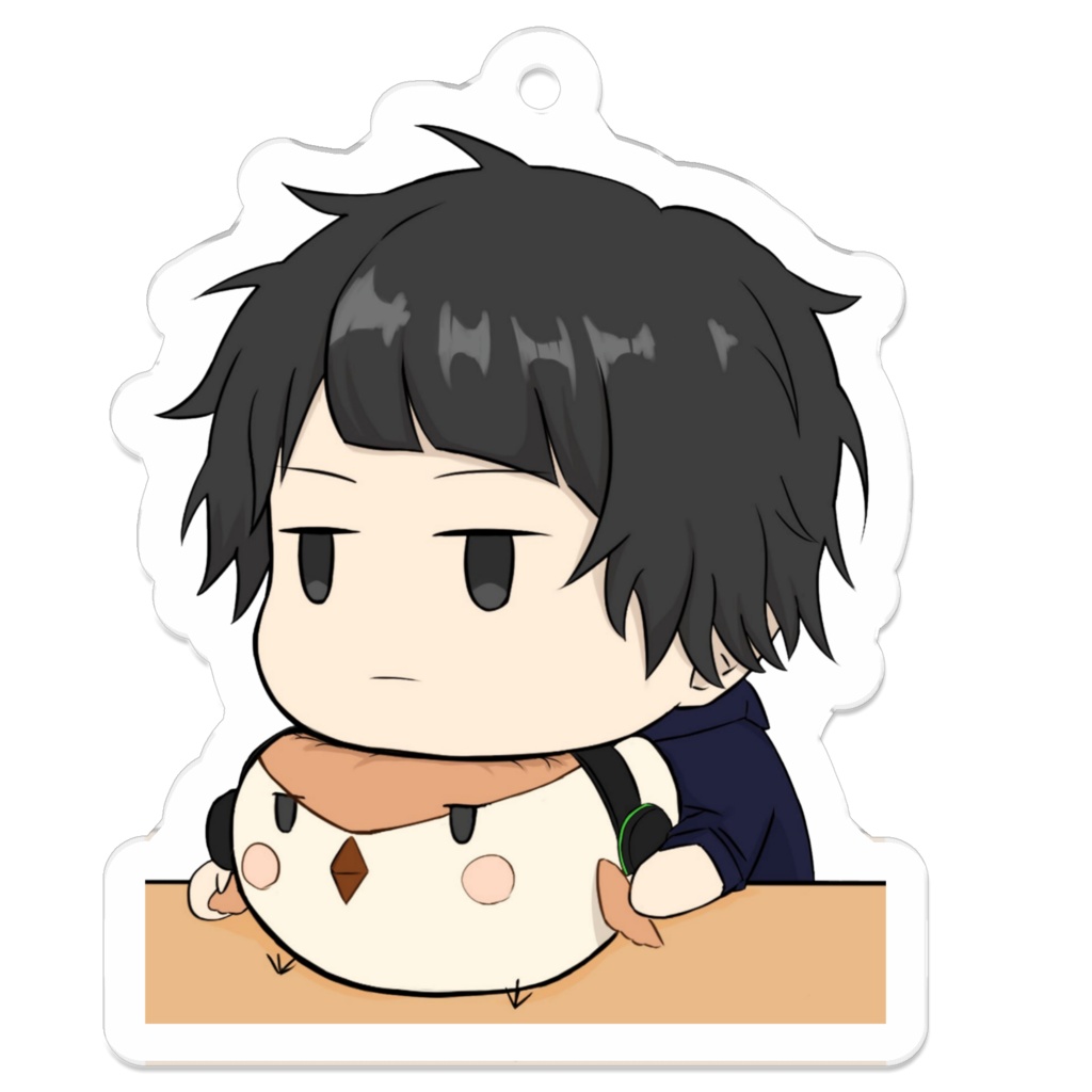 すずめくん ちびキャラ 脱力 アクキー