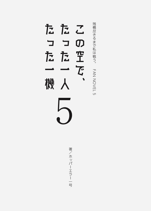 この空で、たった一人 たった一機5