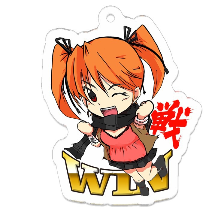 残機ちゃんWINアクキー（再販版）
