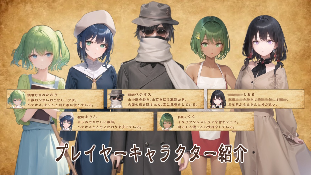 人狼風マーダーミステリー 狂人の泣く頃に