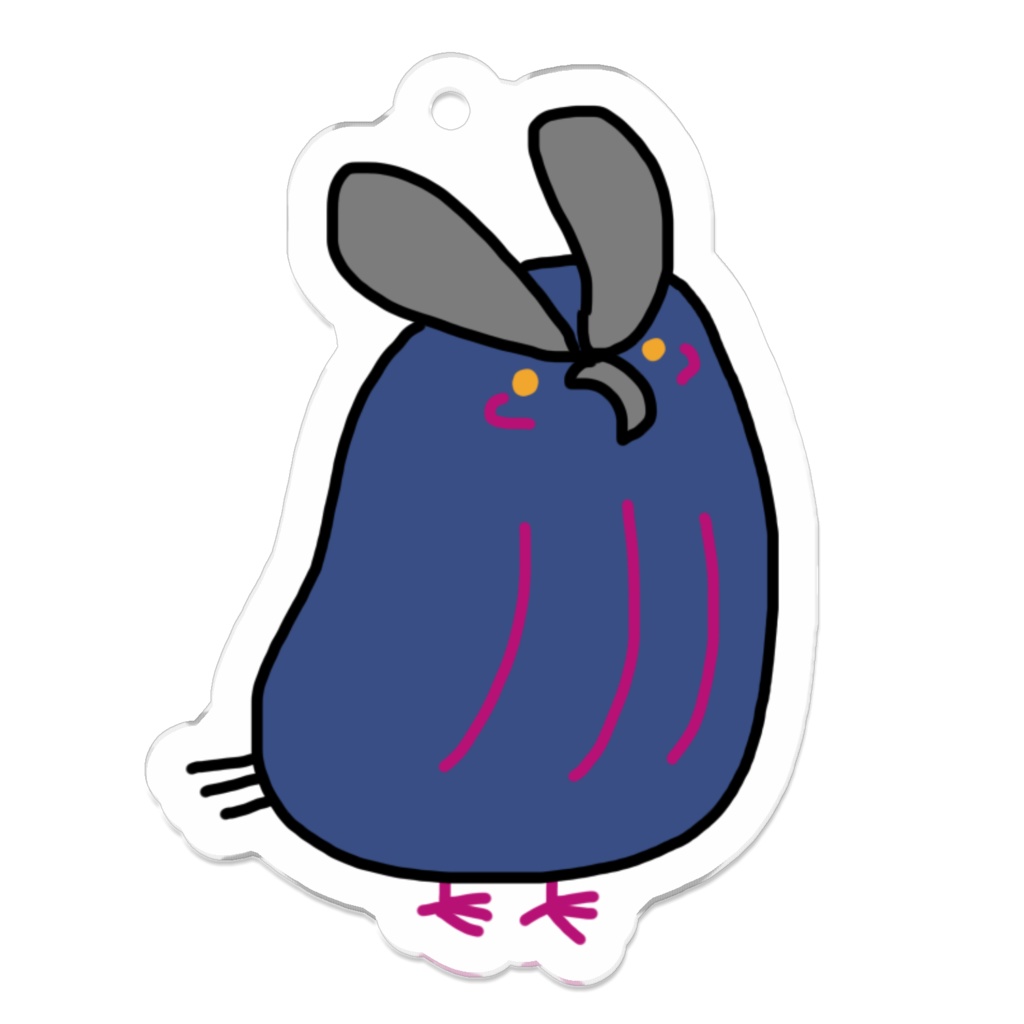 まんじゅうグリフォンアクキー