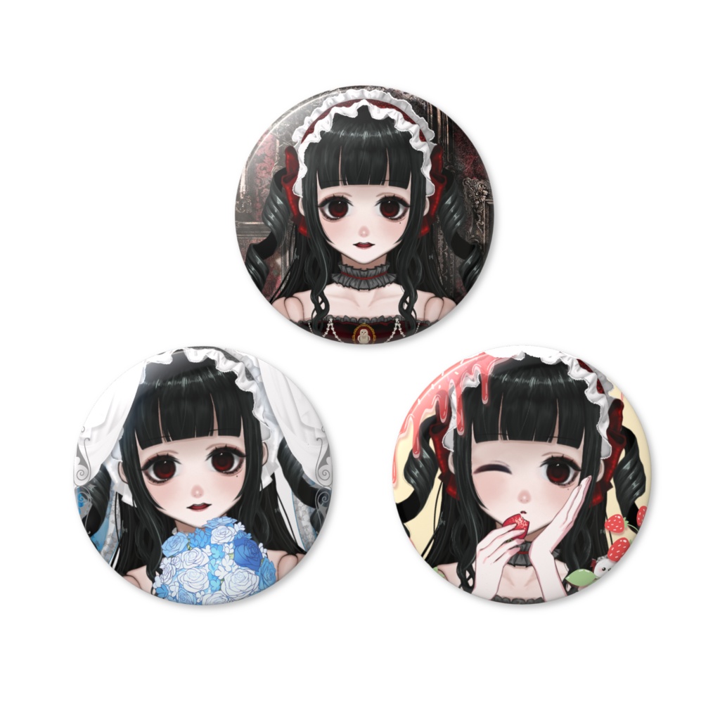 あうるのかわいい缶バッジ