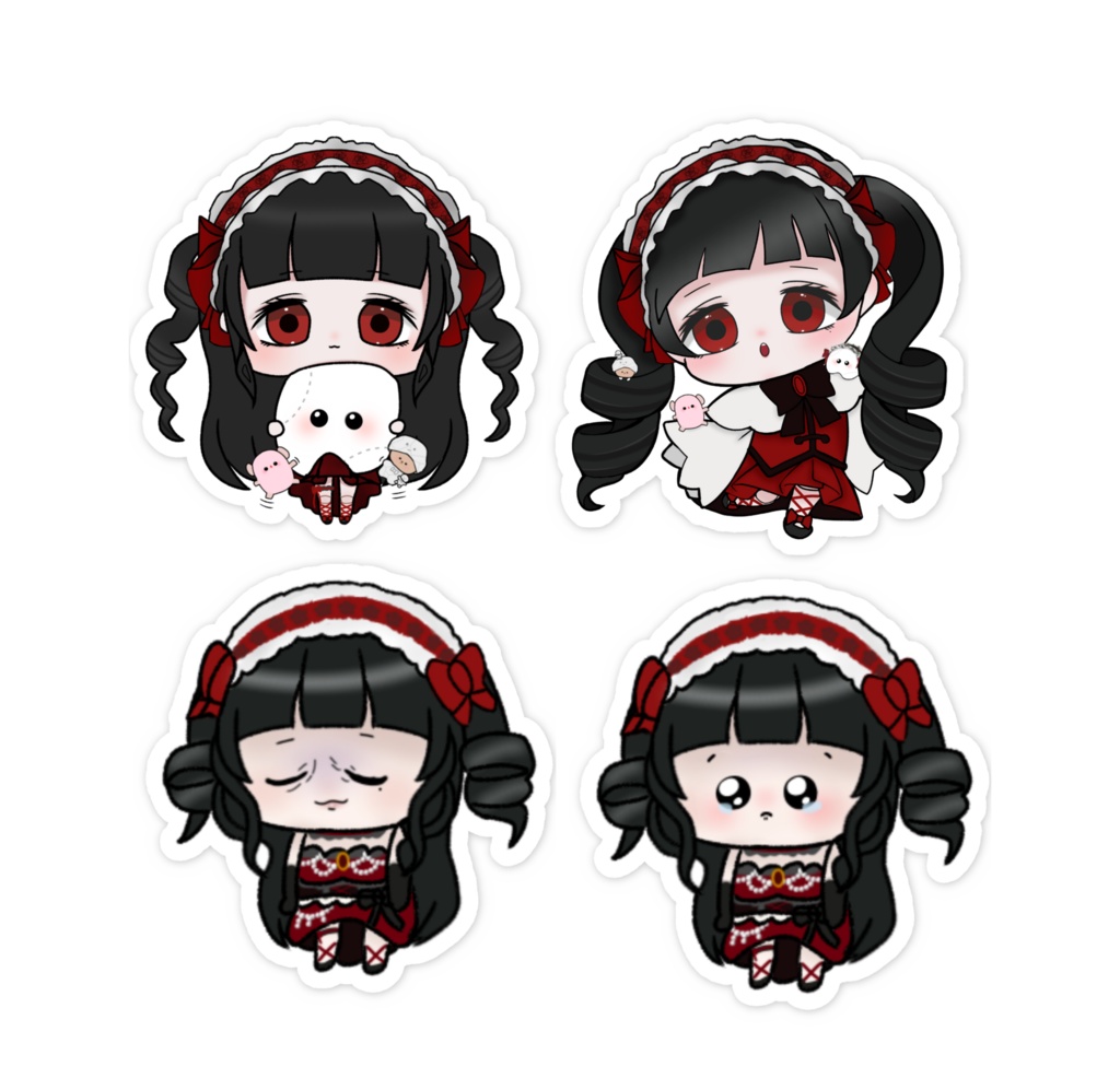 あうるのちょと大きめスマホに挟めるステッカー