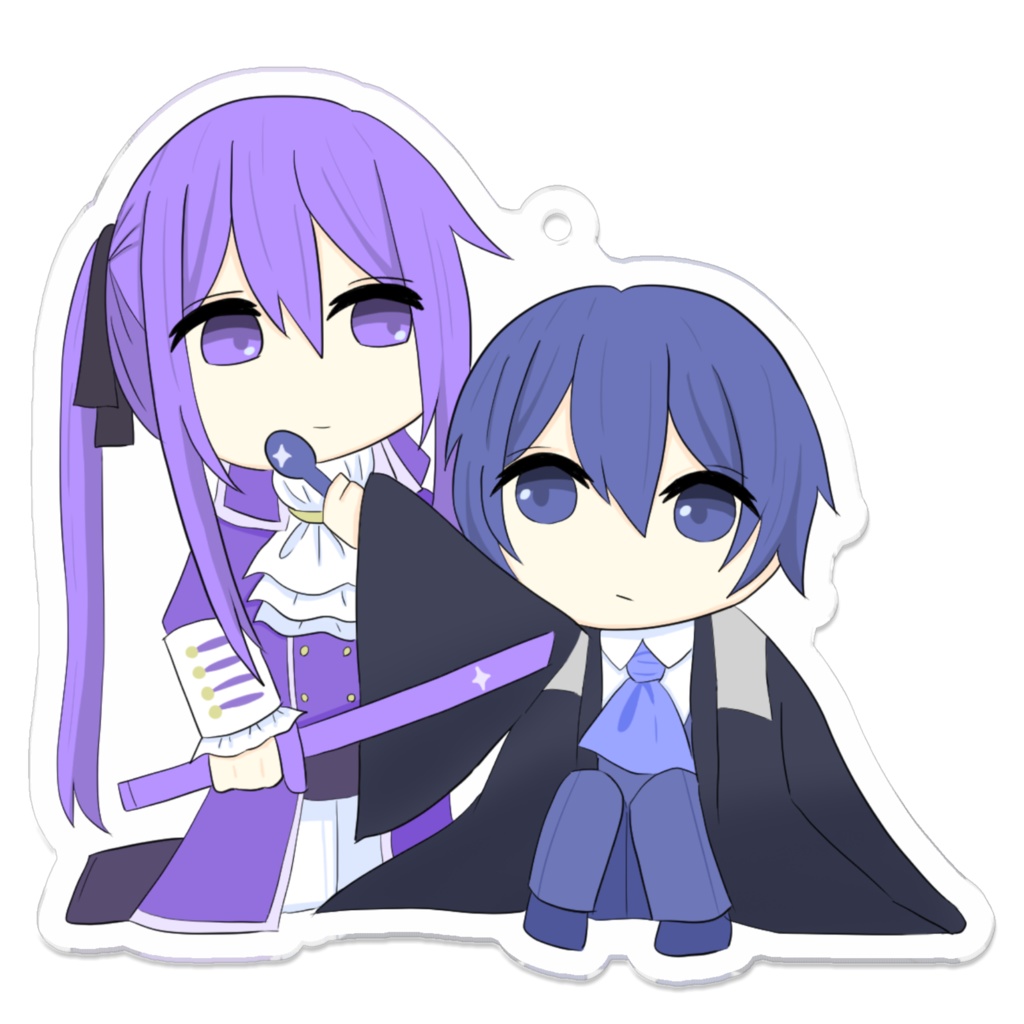 ヴェノマニア&ガレリアン ペアアクキー