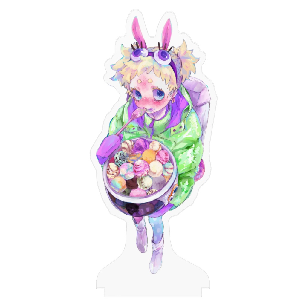 アイスクリームの月に行きたい