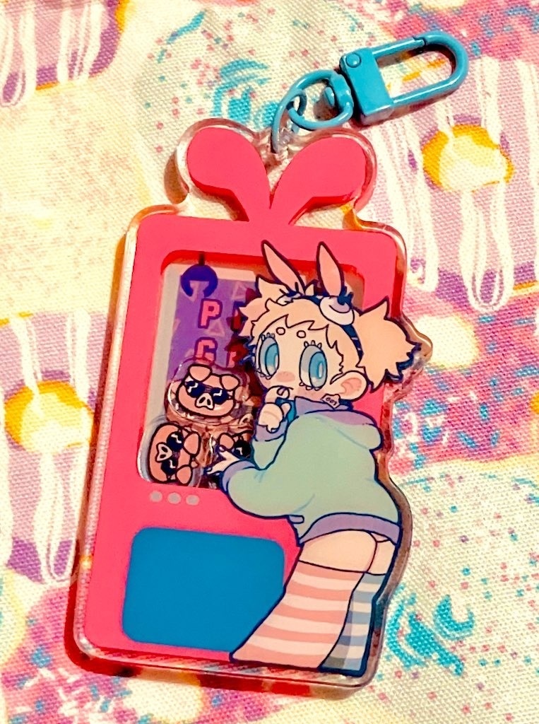 シャカシャカアクリルキーホルダー