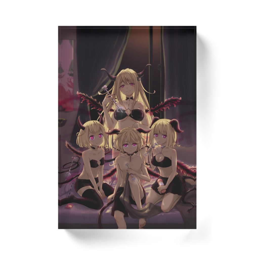 【グッズ】グールサキュバス/アクリルブロック