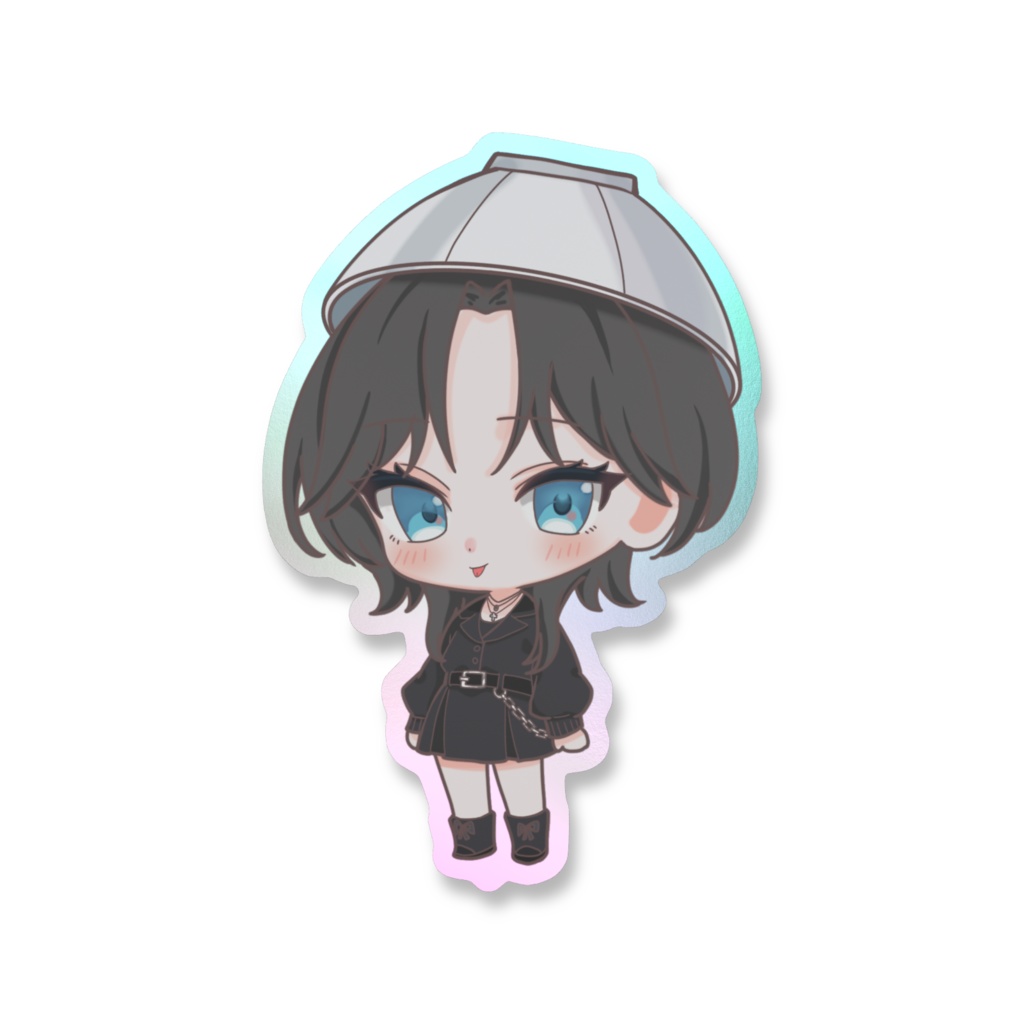 私服れいんオーロラステッカー