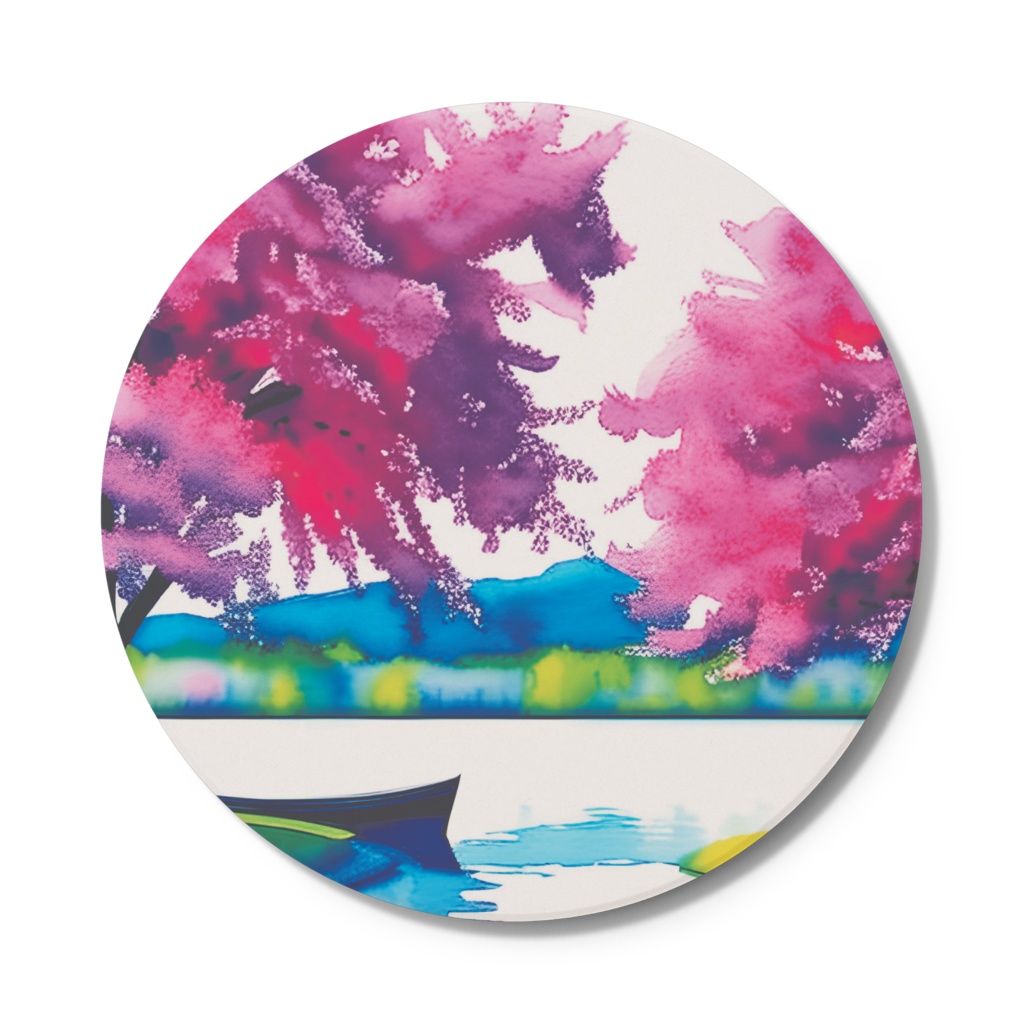 桜と川