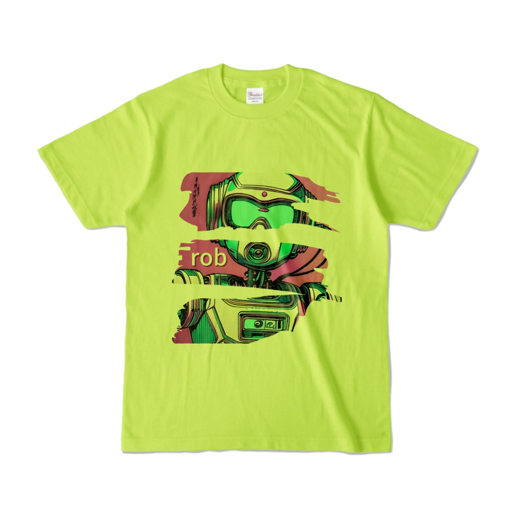 rob - Tシャツ（ライトグリーン 淡色） -