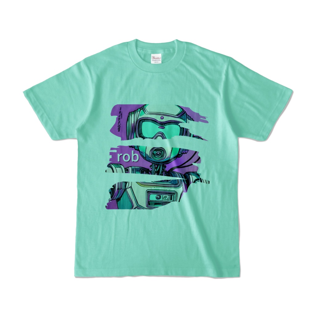 rob - Tシャツ（アイスグリーン 淡色） -