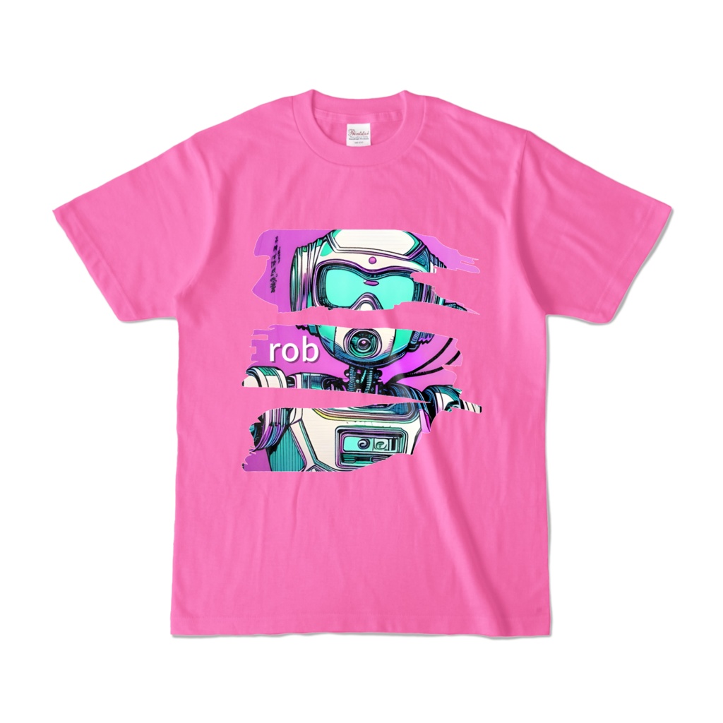 rob - Tシャツ（ピンク　濃色）
