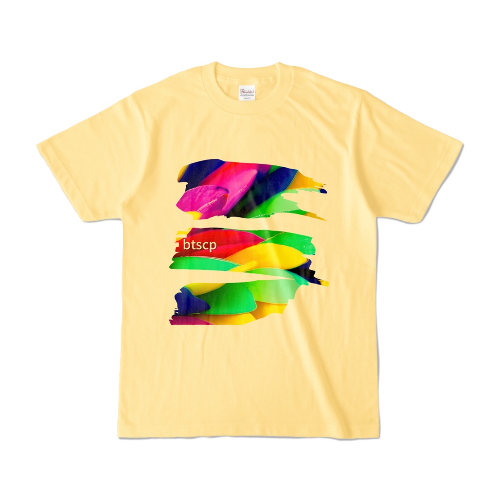 hana - Tシャツ(ライトイエロー 淡色)