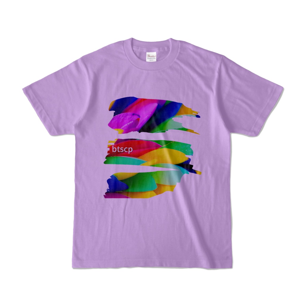 hana - Tシャツ（ライトパープル 淡色）