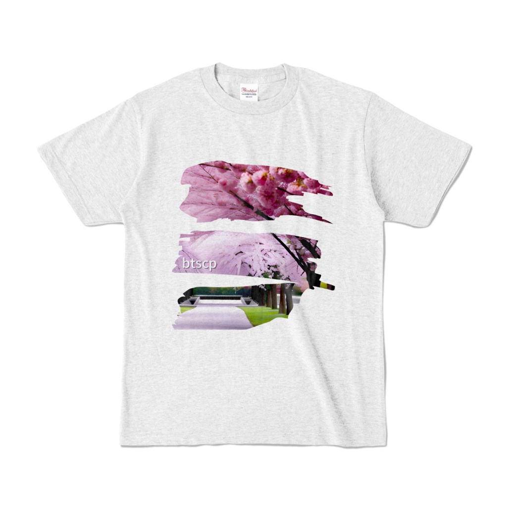 sakura - Tシャツ（アッシュ 淡色）