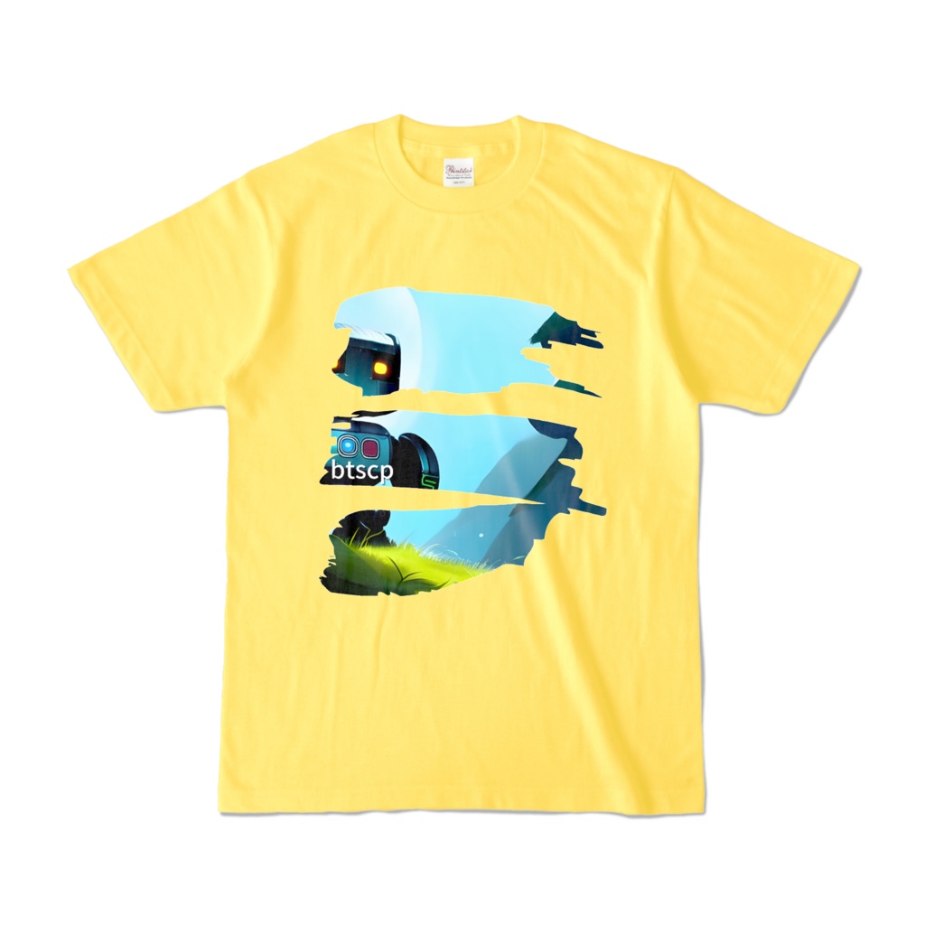 【祝 開店！！ 期間限定割引価格】robo no tabi - Tシャツ（イエロー 濃色）