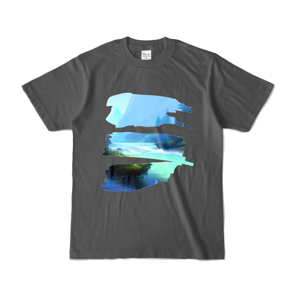 【祝 開店！！ 期間限定割引価格】gensou - Tシャツ（チャコール 濃色）