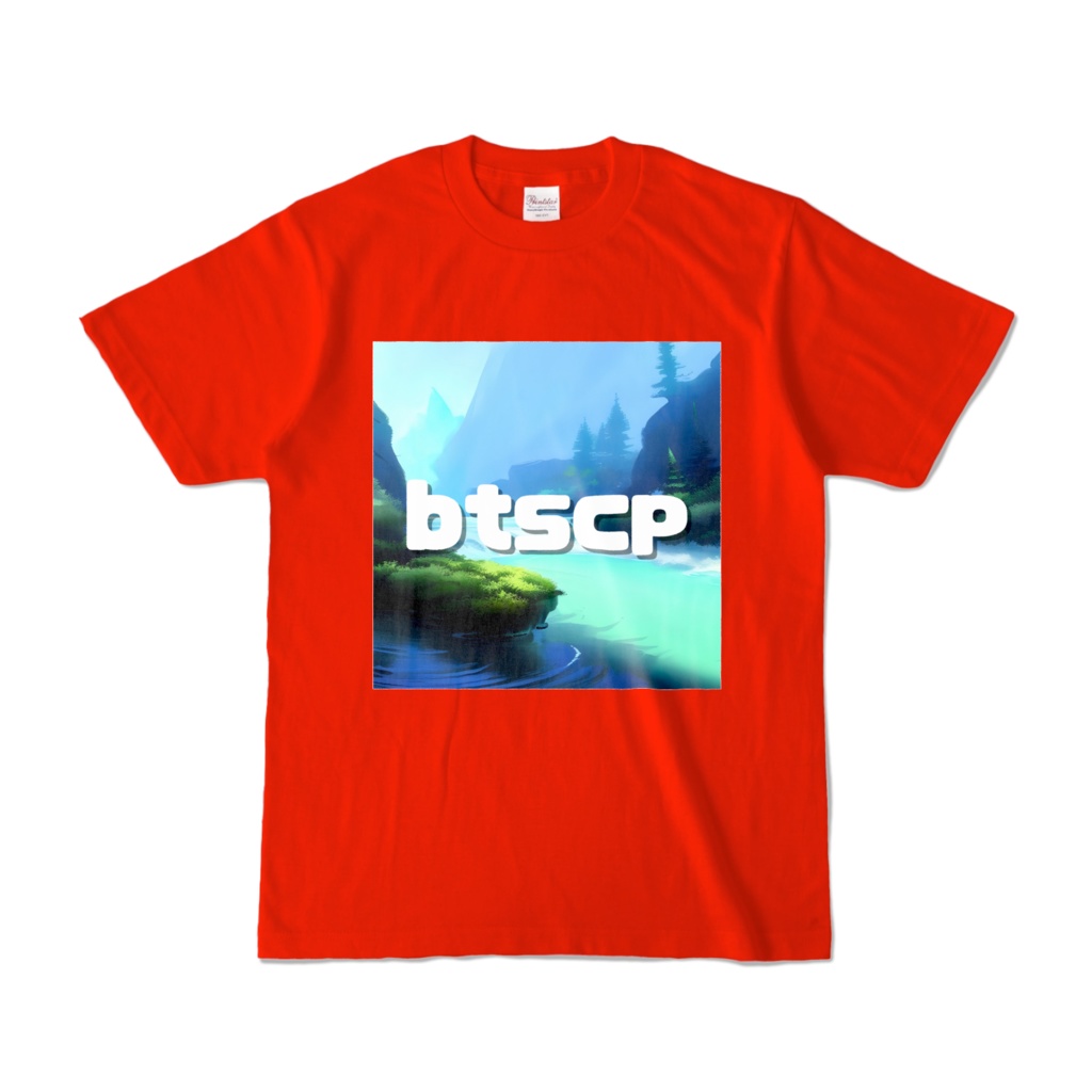 【祝 開店！！ 期間限定割引価格】btscp - Tシャツ（レッド 濃色）