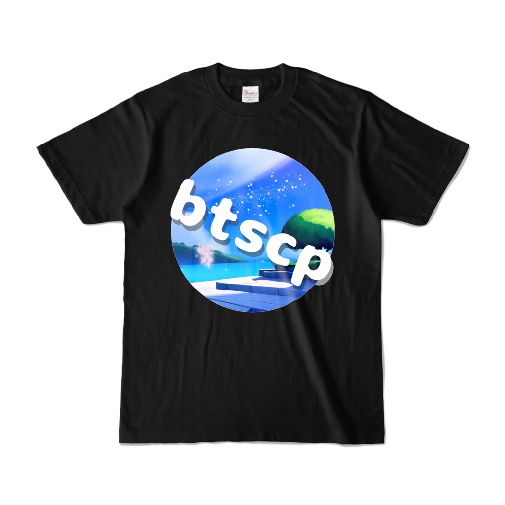 【祝 開店！！ 期間限定割引価格】デザイン - Tシャツ 正面イラスト（ブラック 濃色）｜[Celebration opening! Limited time discount price] Reindeer  design - T-shirt front illustration (black, dark color)