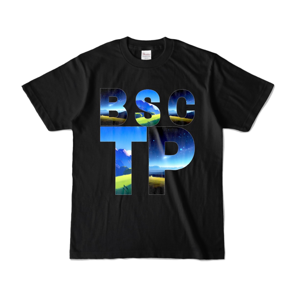 【祝 開店！！ 期間限定割引価格】デザイン - Tシャツ 正面イラスト（ブラック 濃色）｜[Celebration opening! Limited time discount price] Reindeer  design - T-shirt front illustration (black, dark color)