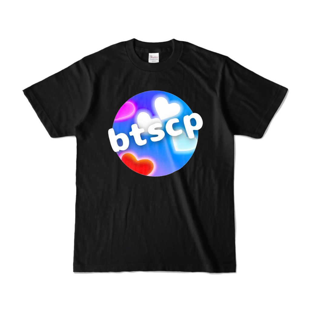 【祝 開店！！ 期間限定割引価格】デザイン - Tシャツ 正面イラスト（ブラック 濃色）｜[Celebration opening! Limited Time Discount Price] Design - T-shirt Front Illustration (Black, Dark Color)｜btscp