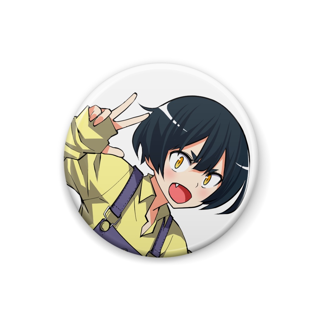 【時時雨 十月(ときしぐれ かんな)】缶バッジ