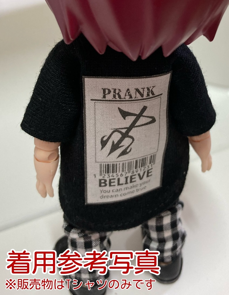 オビツ11・ピコドー9.10size)ツートンTシャツ