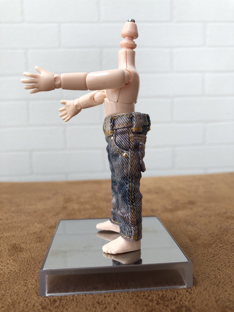 受注)オビツ11sizeブリーチジーンズ