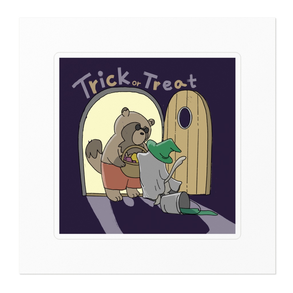 ヨーとハク ハロウィンVer.2