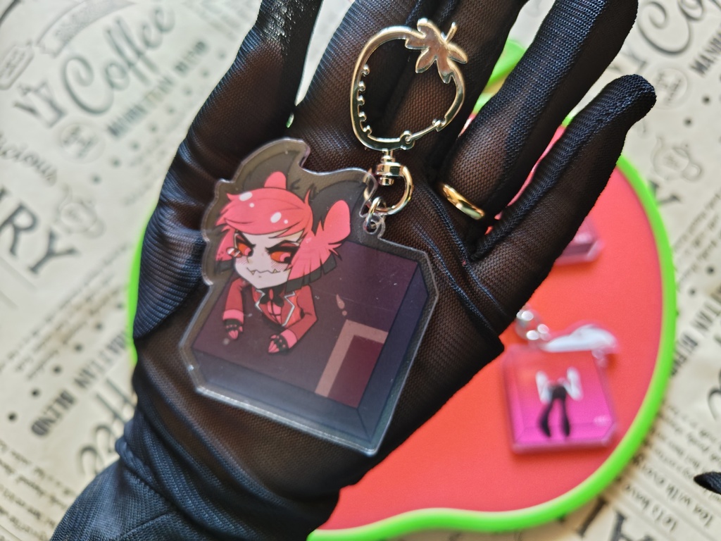 壁尻アクリルキーホルダー 全6種 第一弾