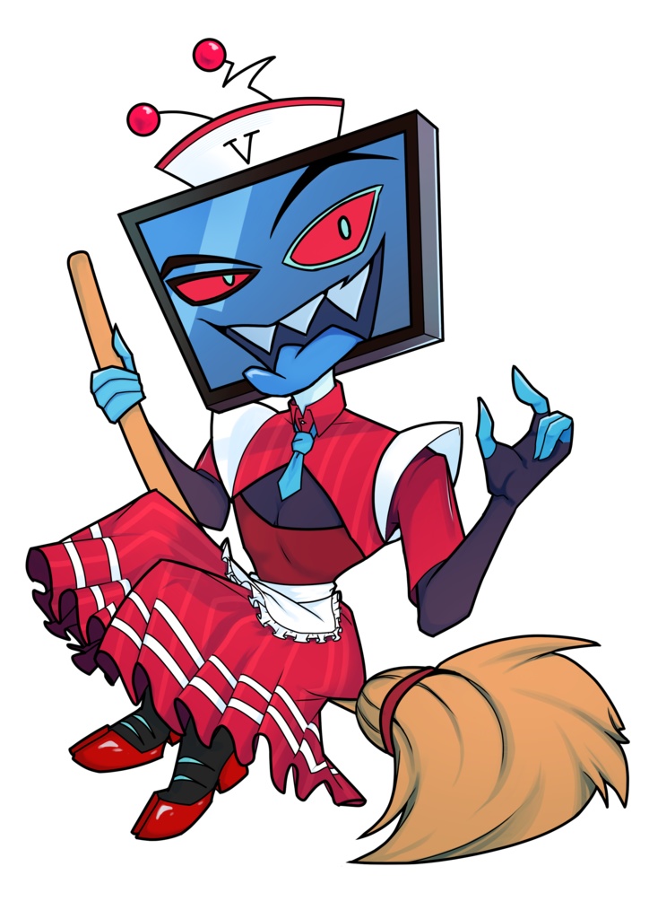 メイド服ヴォックスアクキー