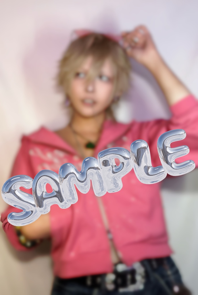 【データ販売】平成ギャル男 自撮り画像(A)